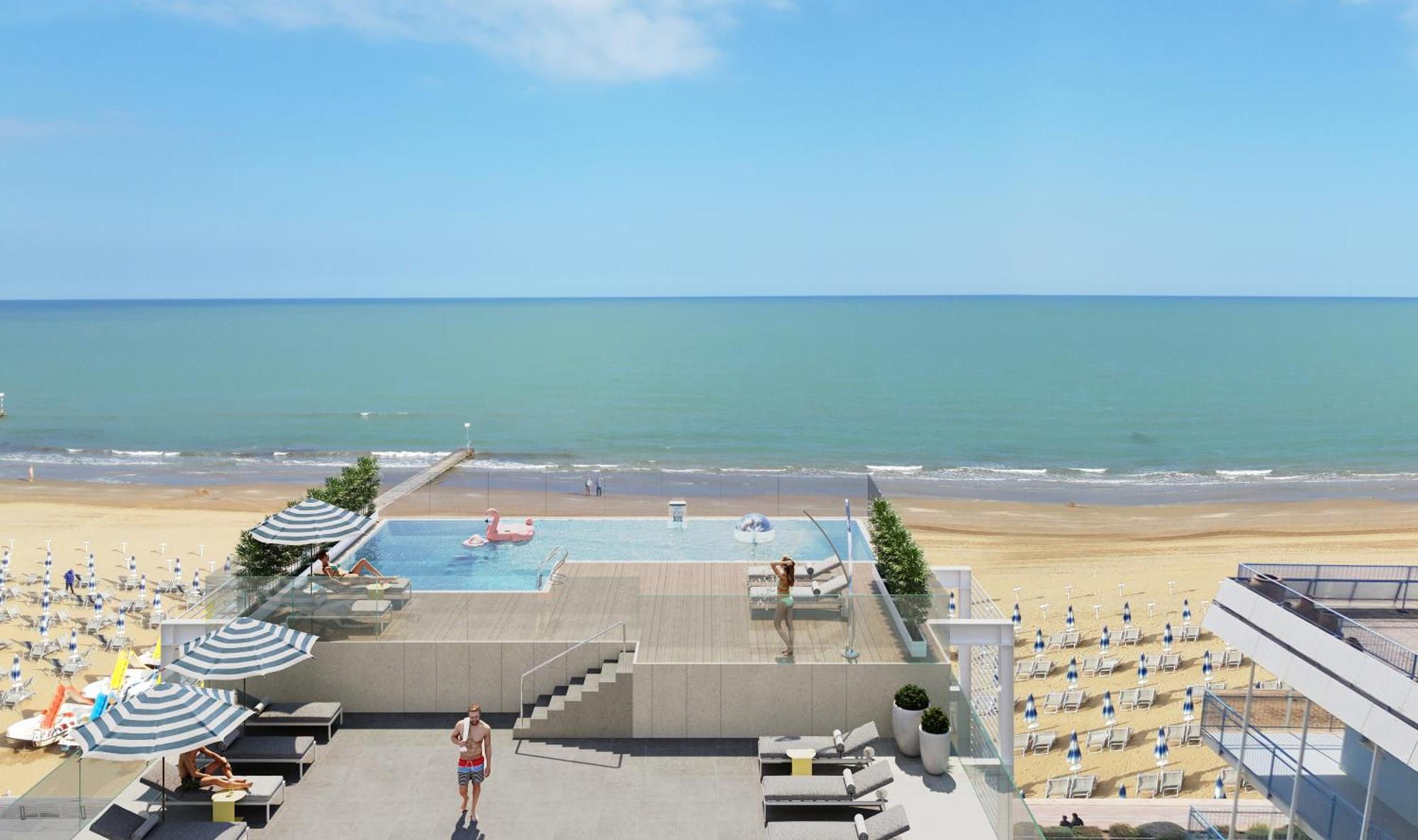 Victoria Frontemare Beach & Spa Hotel Jesolo Экстерьер фото